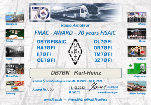 70 Jahre FISAIC 2022