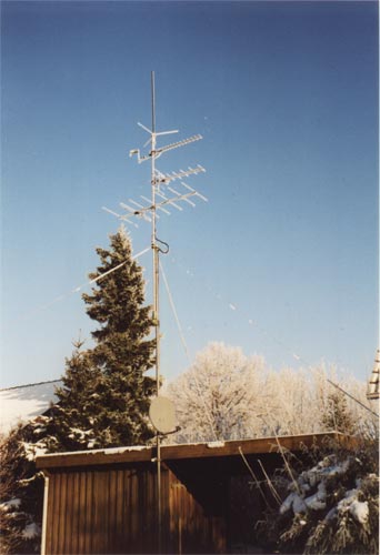 UKW Antenne im Winter