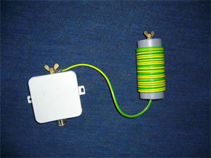 magnetischer Balun mit Verlängerungsspule für 80m