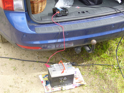 230V aus der Batterie